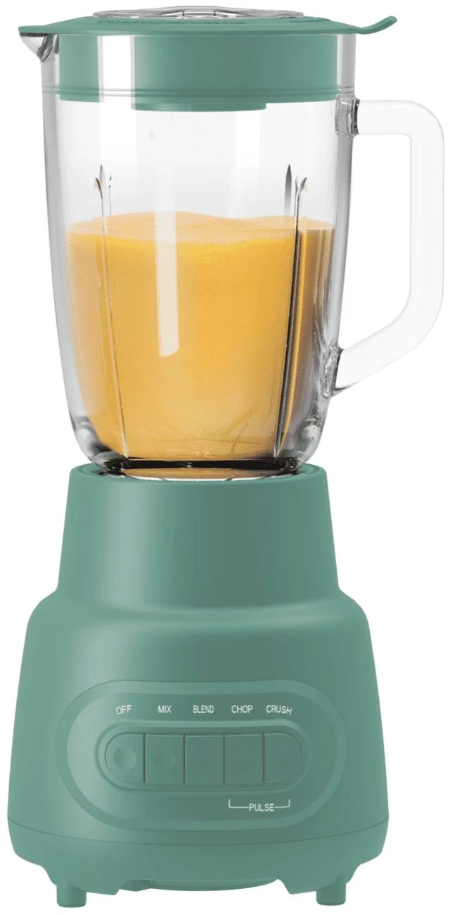 Main image of Glass Jar 5 Speed Blender with 6-Cup Jar (48 Oz) Capacity, Green