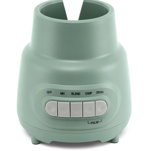 Alt view image 7 of 7 - Glass Jar 5 Speed Blender with 6-Cup Jar (48 Oz) Capacity, Green