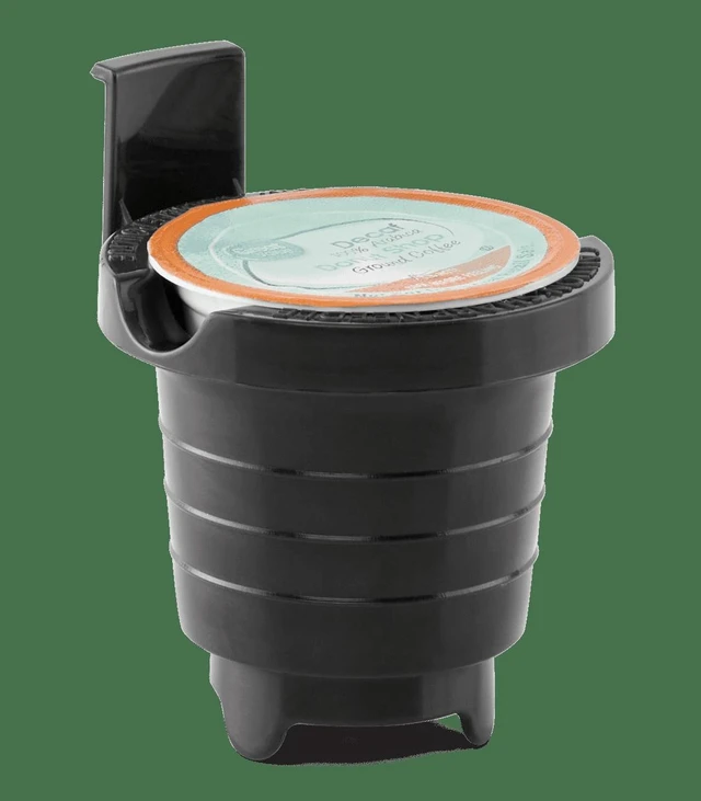 Alt view image 3 of 7 - Black Dual Brew Coffee Maker, Single Serve, Auto Shutoff, 14 oz Reservoir