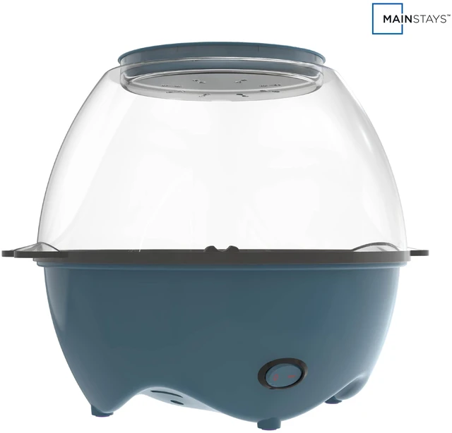 Main image of 18-Cup Popcorn Machine, Electric Popcorn Maker Machine with Stirring Rod and 2-in-1 Serving Bowl Lid