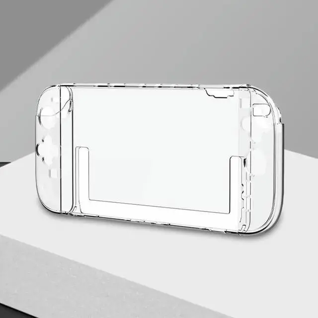 Alt view image 6 of 8 - For Nintendo for Switch 2 Detachable PC Transparent Case Shell Shockproof Clear Protector Anti-Scratch Protection Skin Anti-Drop