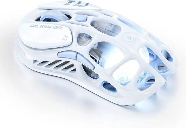 Alt view image 11 of 14 - GravaStar Mercury M1 Pro Gaming Mouse, 78g Lightweight Magnesium Alloy, 26,000 DPI, PAW3395DM Sensor, 5 Programmable Buttons, Support Wired/2.4GHz/BT, Up to 200 Hours Battery Life