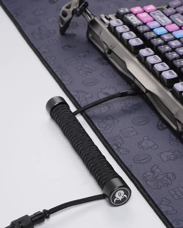 Alt view image 14 of 14 - Mercury V75 Pro Special Edition - Neon Graffiti, with Coiled Aviator USB Cable Combo