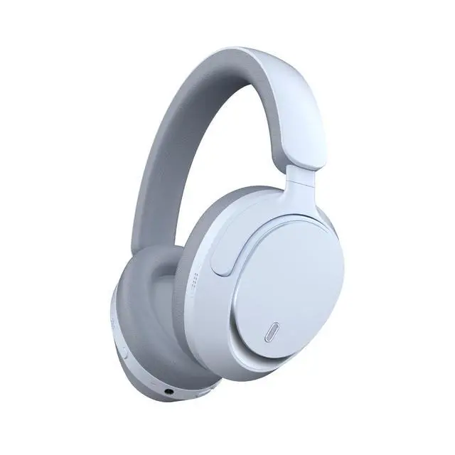 Alt view image 6 of 10 - YDM72 Over-Ear Bluetooth Headset High-End Design, Gold Standard Sound, Noise Cancelling, Long Battery Life Blue