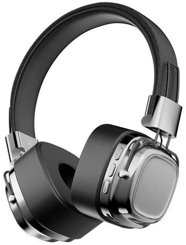 Alt view image 6 of 10 - CR-8 American Retro Wireless Bluetooth Headset 5.3, Over-Ear, Heavy Bass, 40mm Driver, for Phone & PC