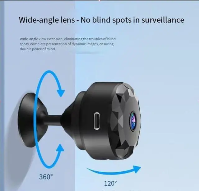 Alt view image 10 of 15 - W10 1080P HD WiFi Home Security Camera Wireless IP Camera, Mobile Remote Monitoring, Night Vision, Smart Home