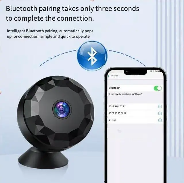 Alt view image 12 of 15 - W10 1080P HD WiFi Home Security Camera Wireless IP Camera, Mobile Remote Monitoring, Night Vision, Smart Home