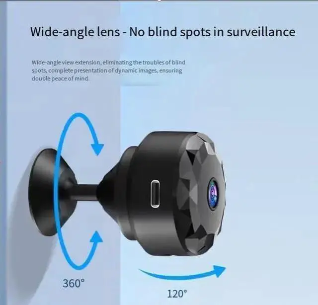 Alt view image 14 of 15 - W10 1080P HD WiFi Home Security Camera Wireless IP Camera, Mobile Remote Monitoring, Night Vision, Smart Home