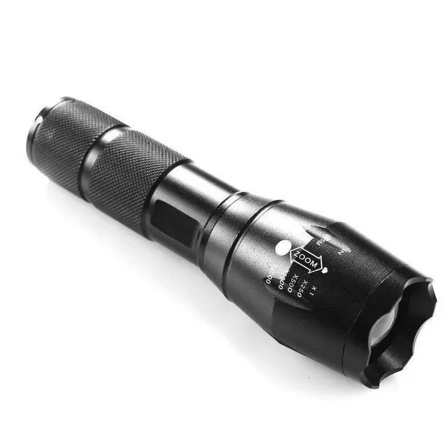 Alt view image 11 of 13 - X800 Bright Tactical Flashlight LED Military Zoomable Torch Lamp Light G700