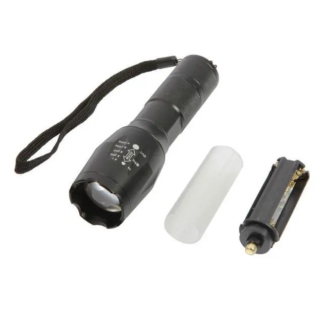 Alt view image 12 of 13 - X800 Bright Tactical Flashlight LED Military Zoomable Torch Lamp Light G700