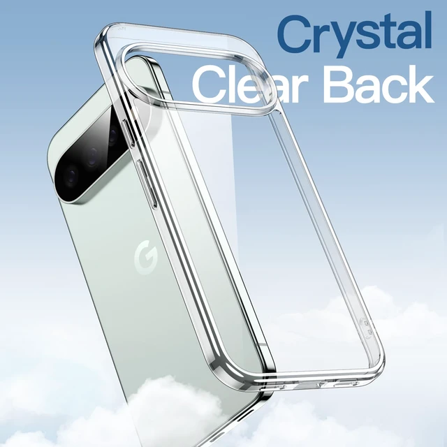 Alt view image 3 of 7 - Yun Mao Case for Google Pixel 11 Pro, Anti-Yellowing, Clear | Scratch-Resistant, Hard PC Clear Back, Shockproof Protection, TPU Bumper