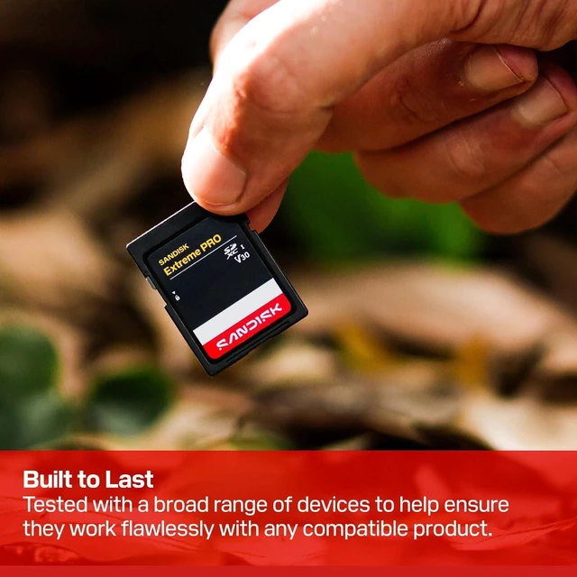 Alt view image 12 of 14 - SanDisk Extreme Pro 64GB Secure Digital Extended Capacity (SDXC) Memory Card Model SDSDXXU-064G-GUCIN