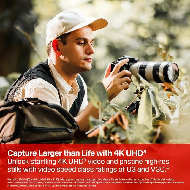 Alt view image 13 of 14 - SanDisk Extreme Pro 64GB Secure Digital Extended Capacity (SDXC) Memory Card Model SDSDXXU-064G-GUCIN
