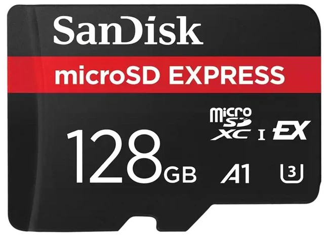 Alt view image 16 of 16 - SANDISK 128GB microSD Express Card - Works with Nintendo-Switch 2, Up to 880MB/s Read, Up to 480MB/s Write, 100MB/s Sustained Write, U3, C10 - SDSQXFN-128G-GN4NN