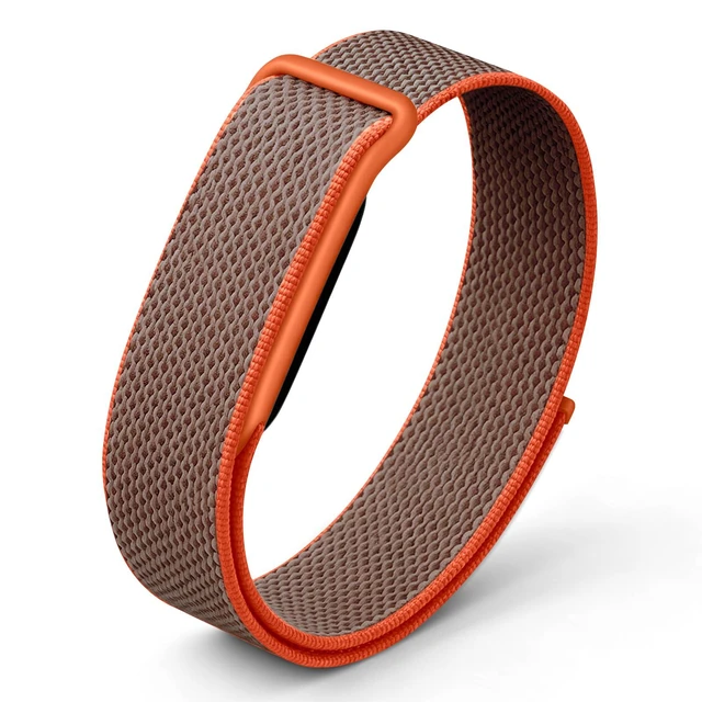 Alt view image 7 of 12 - Nylon Sport Band Compatible with Google Fitbit Air,Soft Breathable Wristband Replacement Compatible with Fitbit Air Fitness,Micro-Adjustable Performance Loop for Screenless Tracker