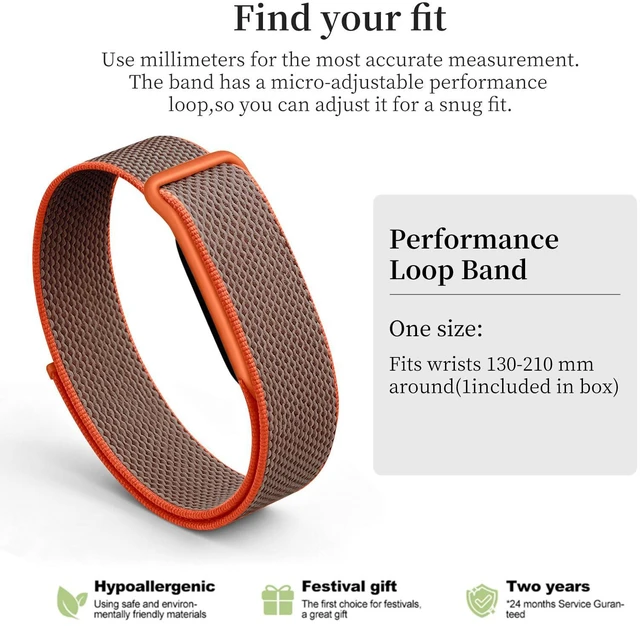 Alt view image 10 of 12 - Nylon Sport Band Compatible with Google Fitbit Air,Soft Breathable Wristband Replacement Compatible with Fitbit Air Fitness,Micro-Adjustable Performance Loop for Screenless Tracker