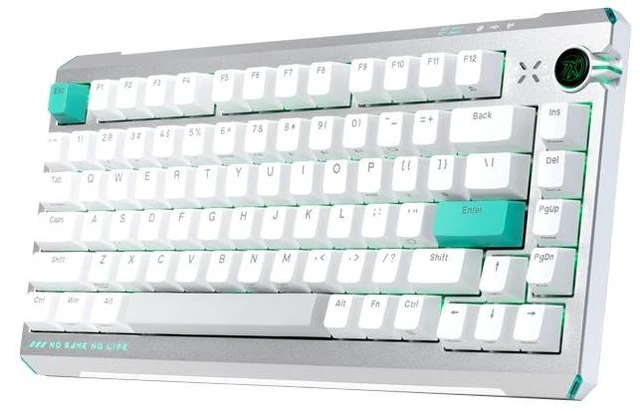 Alt view image 7 of 12 - ASUS TX 75 Wireless Magnetic Gaming Keyboard, TTC Magnetic King Switches, Tri-Mode Wireless, 8K Polling Rate, PBT Keycaps, Stunning RGB Lighting, 10000mAh Large Capacity Battery, Gasket Mount, White