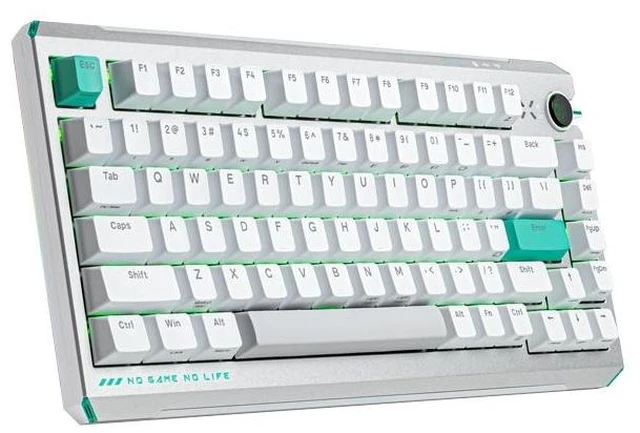Alt view image 8 of 12 - ASUS TX 75 Wireless Magnetic Gaming Keyboard, TTC Magnetic King Switches, Tri-Mode Wireless, 8K Polling Rate, PBT Keycaps, Stunning RGB Lighting, 10000mAh Large Capacity Battery, Gasket Mount, White