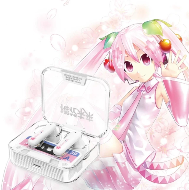 Alt view image 12 of 14 - Moeyu Sakura Happy Travel Series Wireless Bluetooth Earbuds, Dual-microphone noise cancellation, 13mm large dynamic driver, IPX4 dust and water resistance, 240-hour ultra-long battery life, White