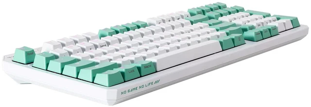 Alt view image 13 of 14 - ASUS TUF TX98 Wired Gaming Mechanical Keyboard, RGB optical mechanical switches, 104 keys, full anti-ghosting, suitable for gaming and office work, Support Windows, Moonlight White, Red Switch