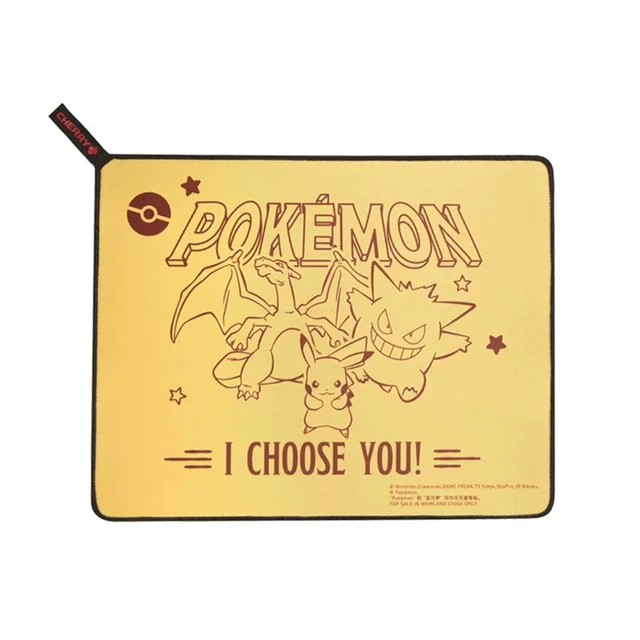 Alt view image 8 of 14 - CHERRY Pokémon - Thunder Call Gaming Mouse Pad, High-Speed Fabric Surface, Durable and Non-Slip Rubber Base, Neatly Finished Edges That Stay Flat, 360x280x4 mm