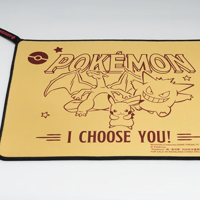 Alt view image 14 of 14 - CHERRY Pokémon - Thunder Call Gaming Mouse Pad, High-Speed Fabric Surface, Durable and Non-Slip Rubber Base, Neatly Finished Edges That Stay Flat, 360x280x4 mm