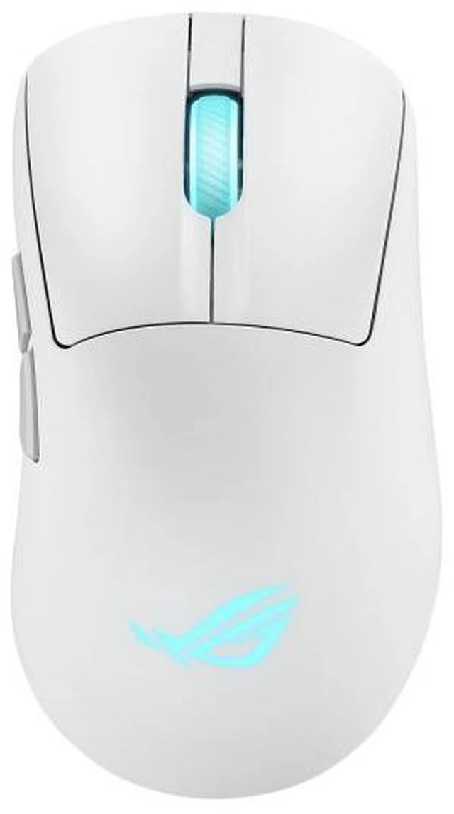 Alt view image 8 of 14 - ASUS ROG Keris II RGB Wireless Esports Mouse,65g Lightweight,3-Zone RGB Lighting,42K DPI ROG AimPoint Pro Optical Sensor,2nd-gen ROG Mechanical Switches,ROG SpeedNova Wireless, 8KHz polling rate,White