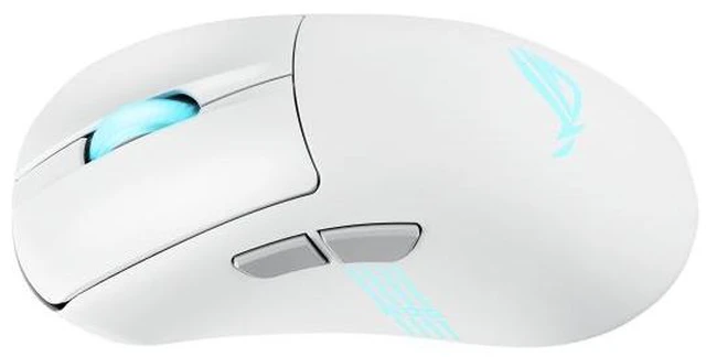 Alt view image 11 of 14 - ASUS ROG Keris II RGB Wireless Esports Mouse,65g Lightweight,3-Zone RGB Lighting,42K DPI ROG AimPoint Pro Optical Sensor,2nd-gen ROG Mechanical Switches,ROG SpeedNova Wireless, 8KHz polling rate,White