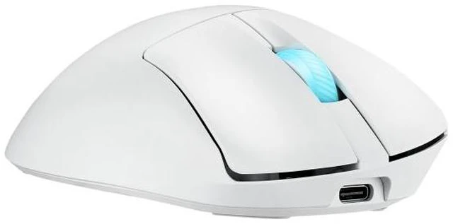 Alt view image 12 of 14 - ASUS ROG Keris II RGB Wireless Esports Mouse,65g Lightweight,3-Zone RGB Lighting,42K DPI ROG AimPoint Pro Optical Sensor,2nd-gen ROG Mechanical Switches,ROG SpeedNova Wireless, 8KHz polling rate,White
