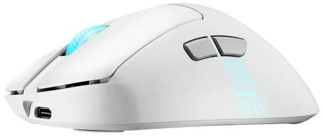 Alt view image 14 of 14 - ASUS ROG Keris II RGB Wireless Esports Mouse,65g Lightweight,3-Zone RGB Lighting,42K DPI ROG AimPoint Pro Optical Sensor,2nd-gen ROG Mechanical Switches,ROG SpeedNova Wireless, 8KHz polling rate,White