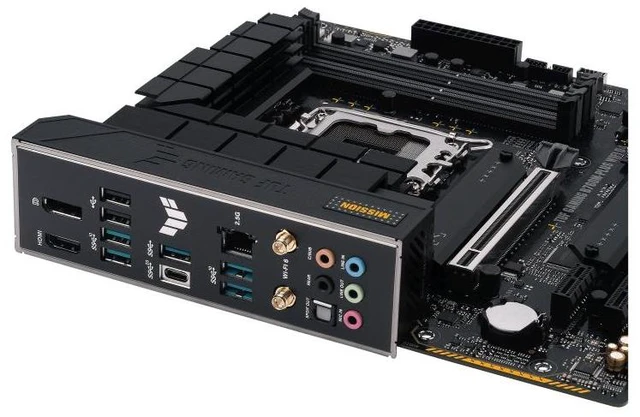 Alt view image 14 of 14 - ASUS TUF GAMING B760M-PLUS WIFI D4 Intel B760 LGA 1700 micro ATX