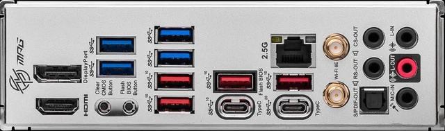 Alt view image 8 of 11 - MSI MPG Z790 EDGE WIFI DDR4 LGA 1700 Intel Z790 SATA 6Gb/s DDR4 ATX Motherboard
