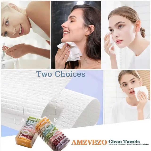 Alt view image 7 of 7 - Disposable Compressed Towels Tablets,Portable Quick Absorbent large Size Face Wash Cloth,Reusable Cotton Facial Towel for Travel Outdoor Camping Hotel Gym hiking enthusiasts Daily Use (28PCS)