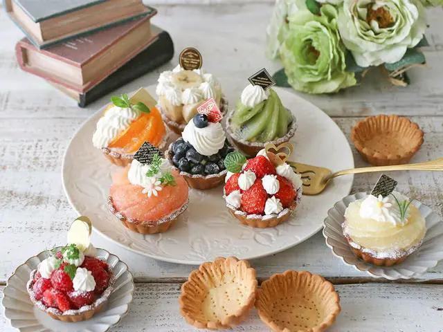 Alt view image 6 of 7 - Mini Tart Pan, 2.75" Egg Tart Molds 6-Cavity Non Stick Fluted Mini Tart Mould, Reusable Quiche Bakeware Carbon Steel for Pies, Quiche, Cheese Cakes, Desserts(Not Included Cutting Mold)