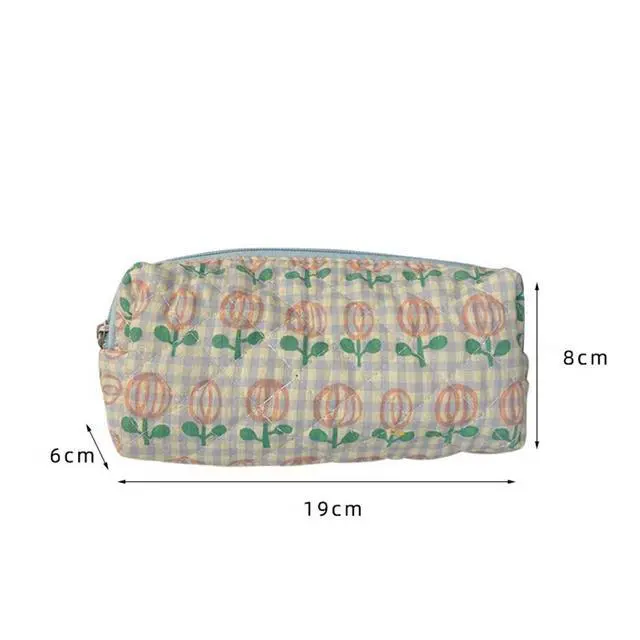 Alt view image 7 of 7 - Pencil Case Pen Case Office College School Storage Bag Pouch Holder Box Organizer Makeup Pouch Cosmetic Bag Aesthetic Cute Pencil Case for Girls Boys Kids (S)