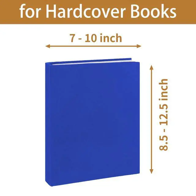 Alt view image 2 of 7 - Blue Book Covers 3 Pack, 9x11 Inch, Jumbo Stretchable Book Sox