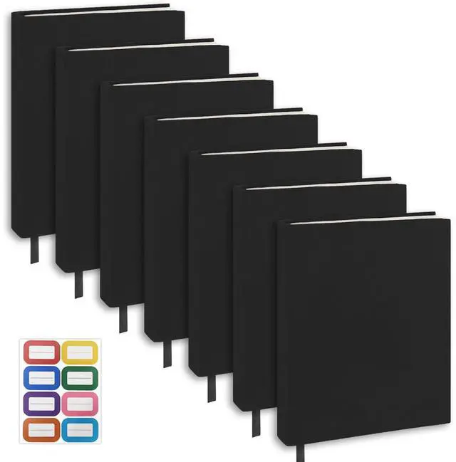 Main image of Black Book Covers Jumbo, 7 Pack, 9x11 Inch Stretchable Book Sox