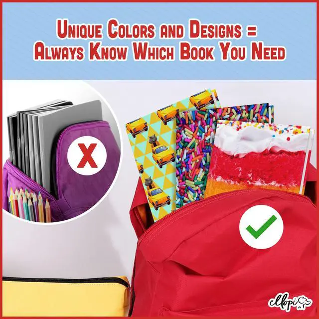 Alt view image 5 of 7 - Stretchable, Easy Apply Book Covers 6 Pack Solid Colors. Jumbo Jackets Fit Most Hardcover Textbooks Up to 9 x 11. Adhesive-Free, Nylon Fabric Protectors. Washable and Reusable Student School Supply