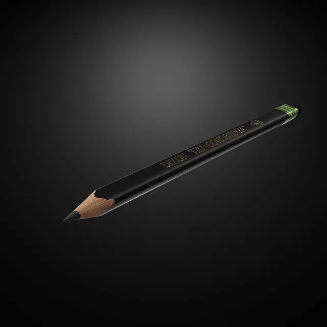 Alt view image 3 of 5 - Tri-Conderoga Wood-Cased Pencils with Sharpener, #2HB Soft