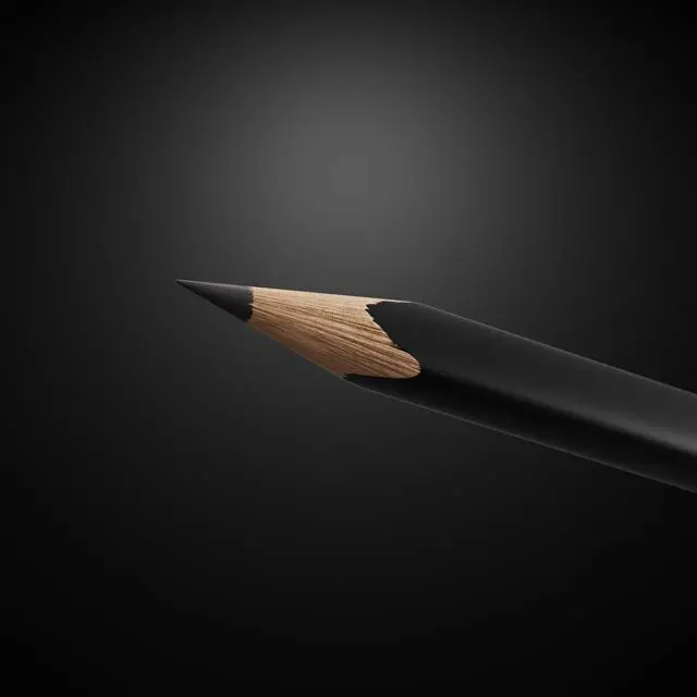 Alt view image 5 of 5 - Tri-Conderoga Wood-Cased Pencils with Sharpener, #2HB Soft
