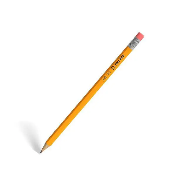 Alt view image 4 of 7 - Staples Wooden Pencils, #2 Lead, Pre-Sharpened, Yellow, 72 Pack