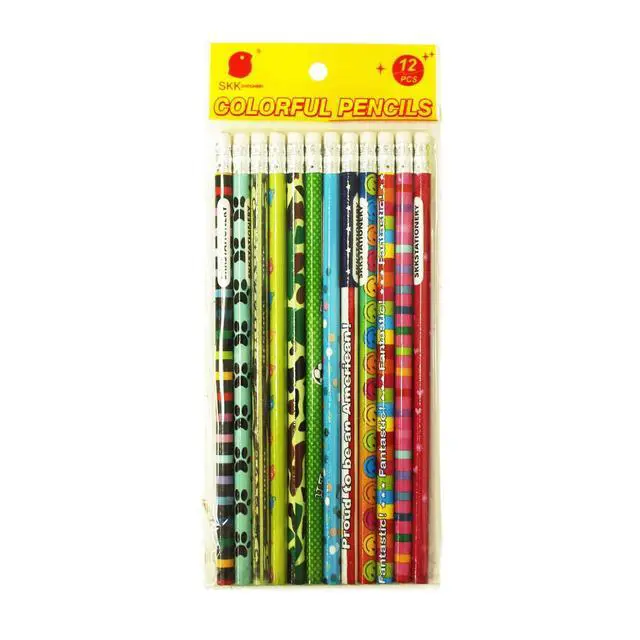 Alt view image 3 of 5 - Assorted Colorful Wooden Pencils, 144 Count