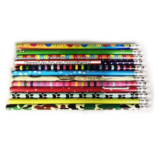 Alt view image 4 of 5 - Assorted Colorful Wooden Pencils, 144 Count
