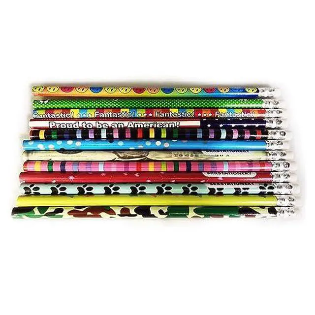 Alt view image 5 of 5 - Assorted Colorful Wooden Pencils, 144 Count