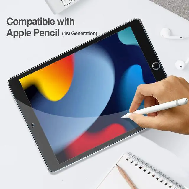 Alt view image 4 of 6 - 2 Pack Screen Protector for iPad 9th 8th 7th Generation 10.2 Inch
