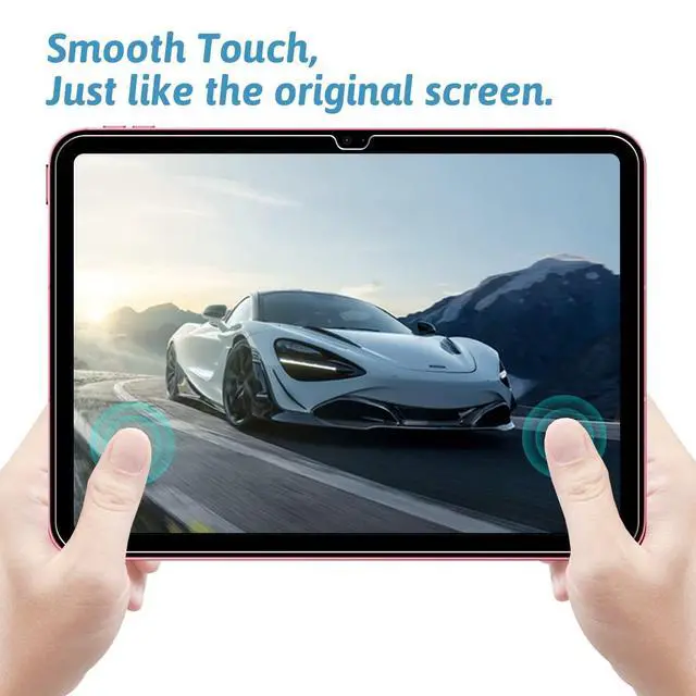 Alt view image 7 of 7 - 2-Pack Tempered Glass Screen Protector for iPad 11th Generation (iPad A16 11-inch 2025) / iPad 10th Gen (2022 10.9-inch) - Ultra HD Clear, Anti-Scratch, Bubble-Free Installation