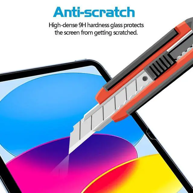 Alt view image 3 of 6 - 3 Pack Screen Protector for iPad A16 11th/ 10th Generation