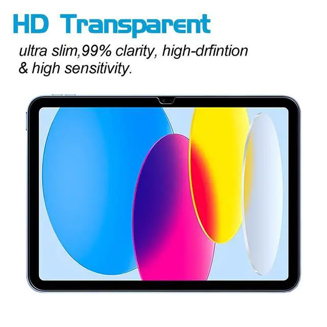 Alt view image 5 of 6 - 3 Pack Screen Protector for iPad A16 11th/ 10th Generation