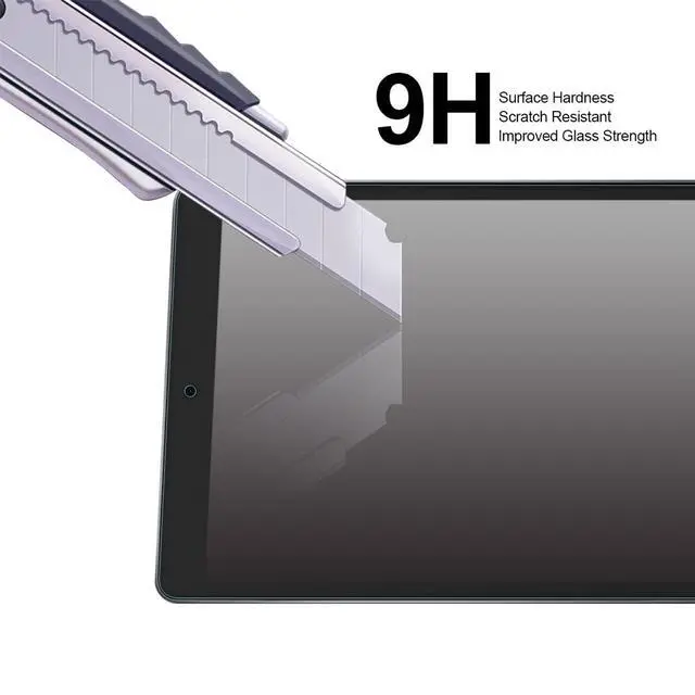 Alt view image 4 of 5 - (2 Pack) Designed for iPad 10.2 inch (9th/8th/7th Generation, 2021/2020/2019) Screen Protector, (Tempered Glass) Anti Scratch, Bubble Free