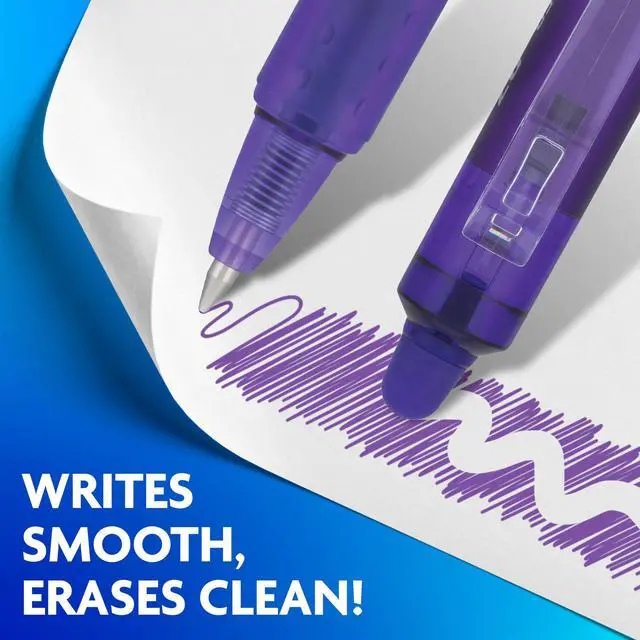 Alt view image 2 of 7 - FriXion Clicker Erasable, Assorted Color Inks, 10-Pack Pouch
